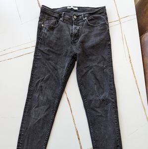 Zara Men's Skinny Jeans - 32 - Black
